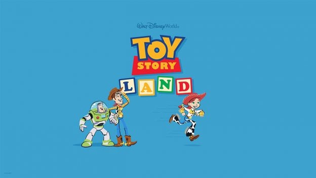 download our toy story land-inspired wallpapers now | disney parks blog
