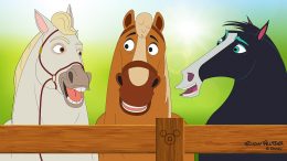 Disney Doodle: Horses at Tri-Circle-D Ranch