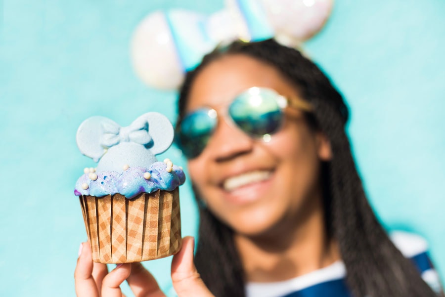 Iridescent Cupcake at Disney’s All Star Resorts and Disney’s Saratoga Springs Resort & Spa