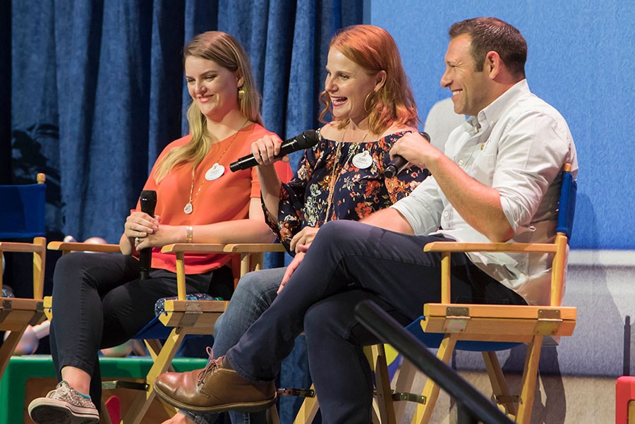 Panel discussion with Imagineers, meet-up event at Disney California Adventure