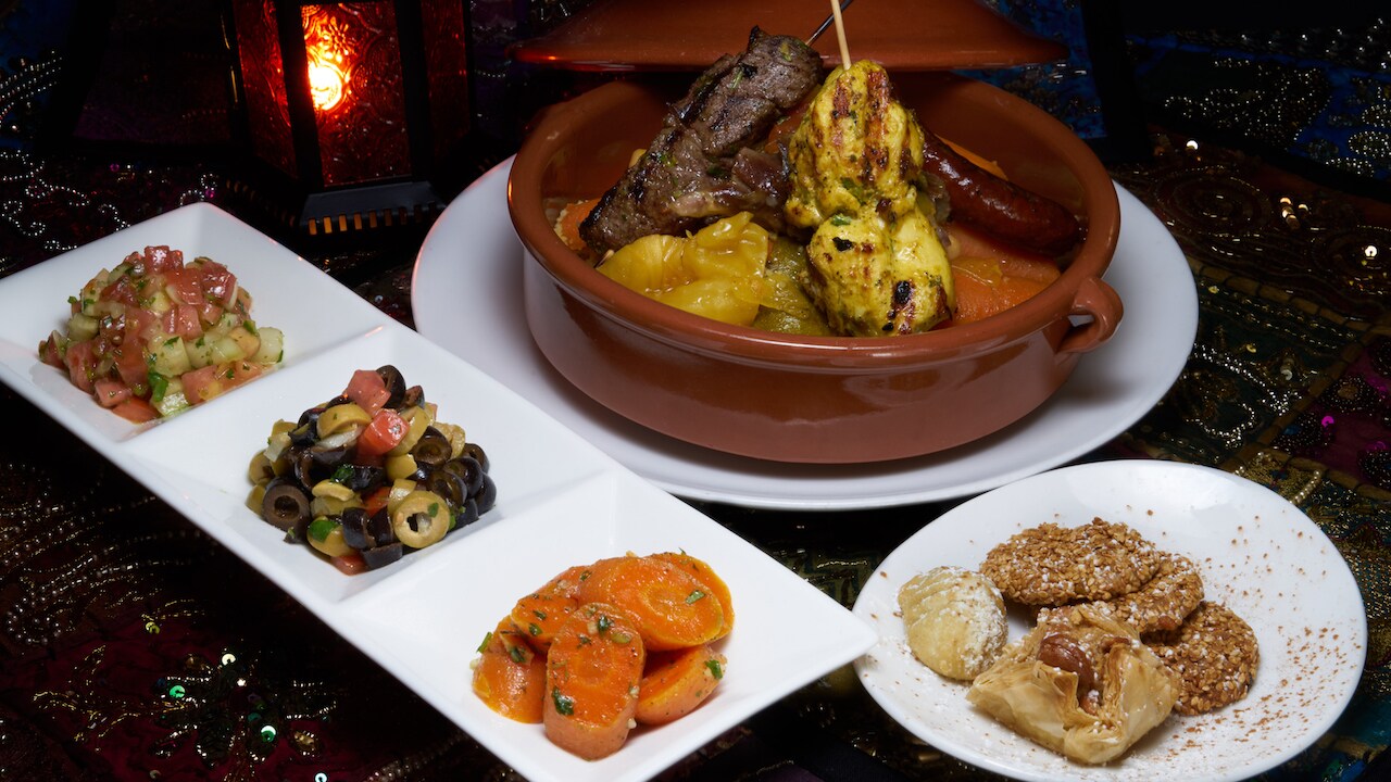 Taste of Morocco at Restaurant Marrakesh at Epcot