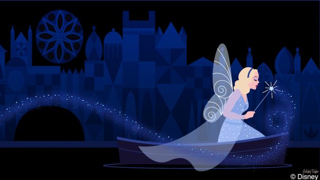 Disney Doodle The Blue Fairy Makes Wishes Come True In Fantasyland Disney Parks Blog