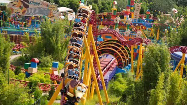 Slinky Dog Dash in Toy Story Land at Disney's Hollywood Studios