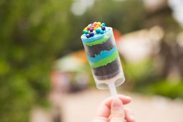 Up Cake Push Pop at Warung Outpost at Disney’s Animal Kingdom Theme Park