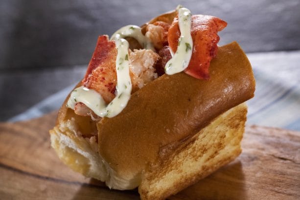 New England Lobster Roll at the Hops & Barely Marketplace for the Epcot International Food & Wine Festival