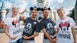 Identical Twin Couples Honeymoon at Walt Disney World