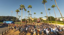 “American Idol” contestants converge Aug. 25, 2018, at the bus tour auditions kickoff at Walt Disney World Resort in Lake Buena Vista, Fla.