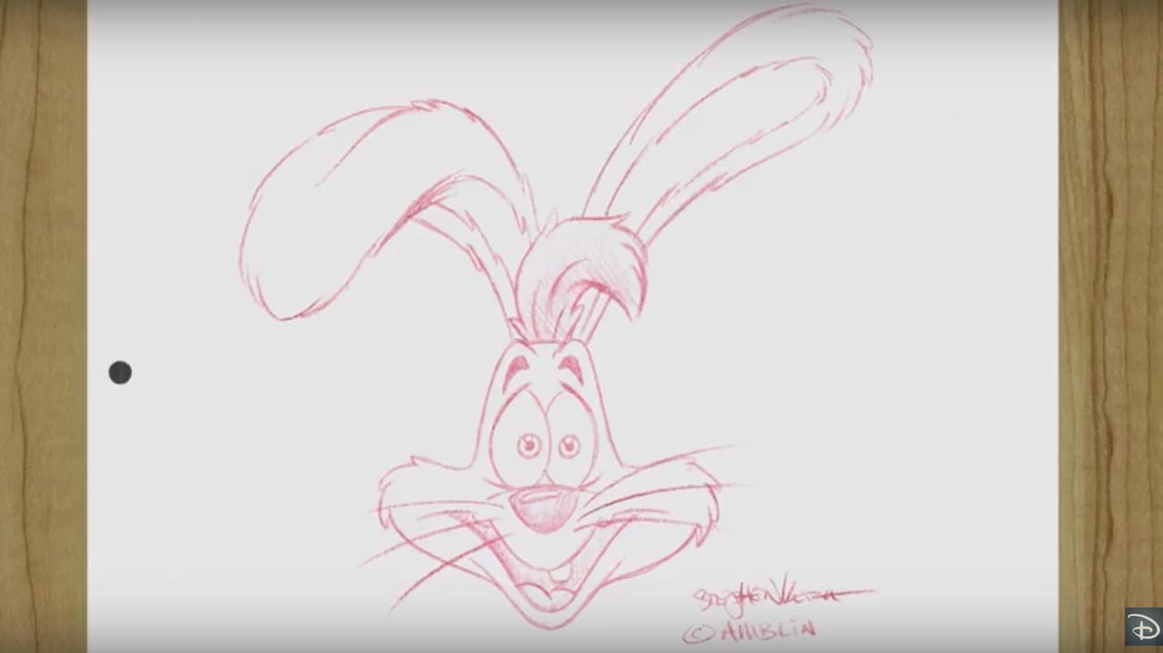 Learn to Draw Roger Rabbit Disney Parks Blog