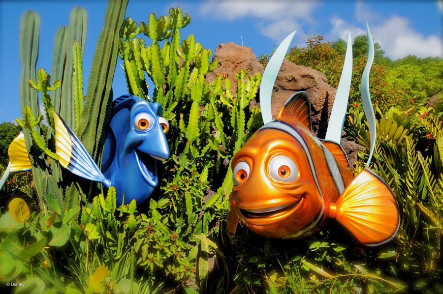Nemo and Dory