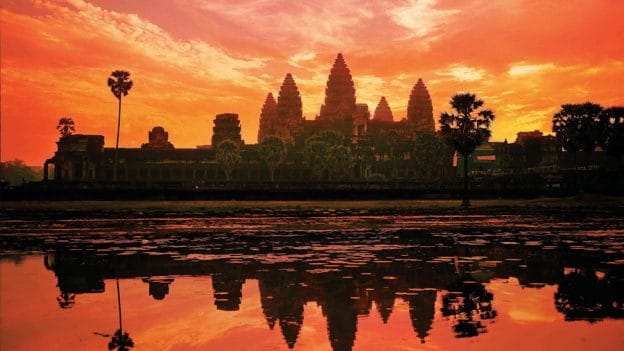 Cambodian temples on Southeast Asia Adventures by Disney Vacation Package