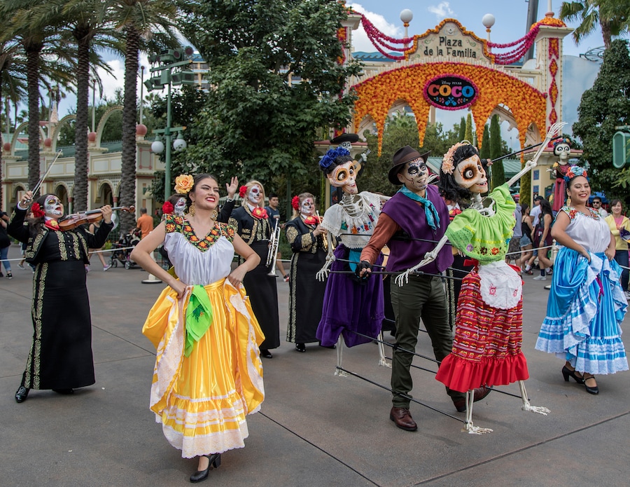 'Plaza de la Familia, a Celebration of Coco' at Disney California Adventure Park