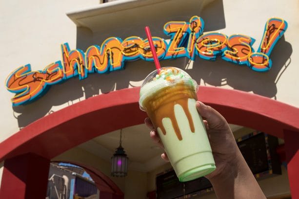 Caramel Apple Smoothie from Schmoozies in Hollywood Land
