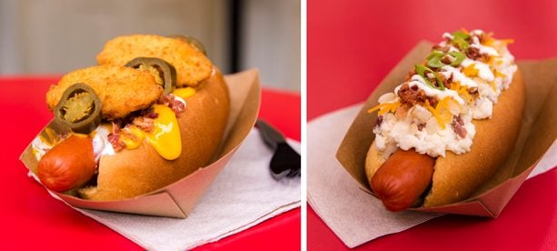 September and October Hot Diggity Dogs of the Month at Casey’s Corner at Magic Kingdom Park