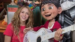 Shakira and Miguel at Disney California Adventure Park