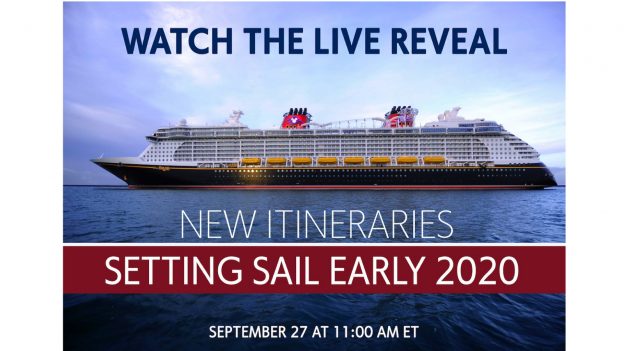 Watch it LIVE! Disney Cruise Line to Unveil New Cruises in 2020 This ...