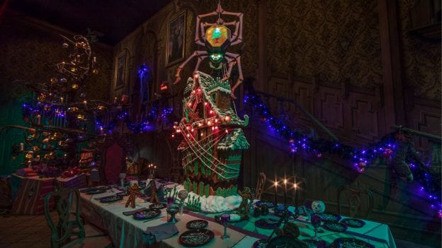 Haunted Mansion Holiday Gingerbread House at Disneyland Park 2018