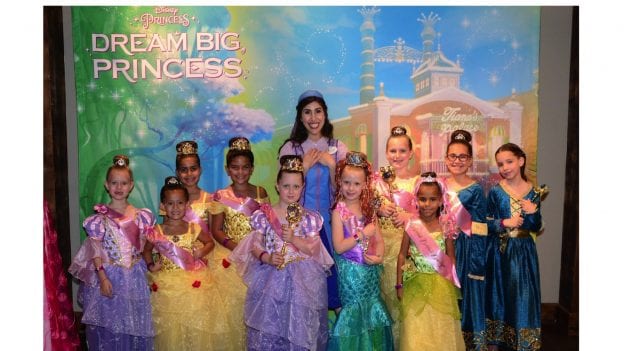 Young Princesses 'Dream Big' at Disney Springs