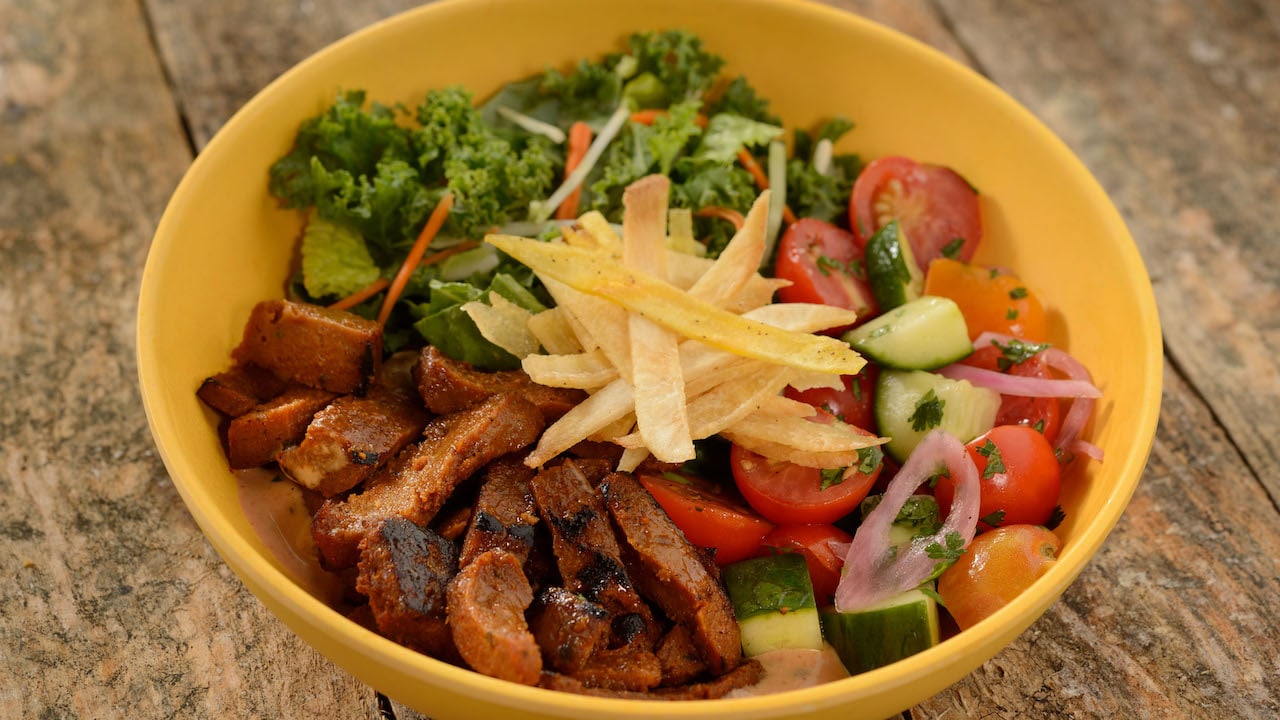 Island Bowl with Vegan Chipotle Seitan at Centertown Market at Disney’s Caribbean Beach Resort