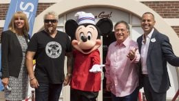 Guy Fieri at the Grand Opening of Chicken Guy! at Disney Springs