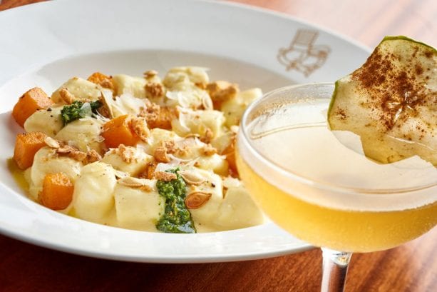 Fabulous Fall Butternut Squash Gnocchi and Medici Punch at Maria and Enzo’s for WonderFall Flavors at Disney Springs