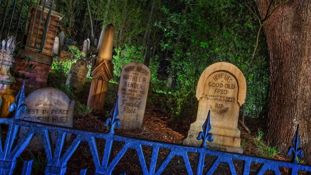 All in the Details: Behind the Haunted Mansion’s Tombstones | Disney ...