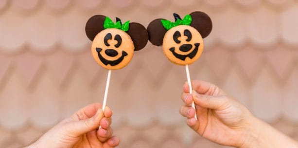 Pumpkin Mickey Macaron at Amorette’s Patisserie at Disney Springs