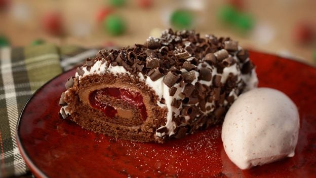 Black Forest Roulade from Bavaria Holiday Kitchen at Epcot International Festival of the Holidays