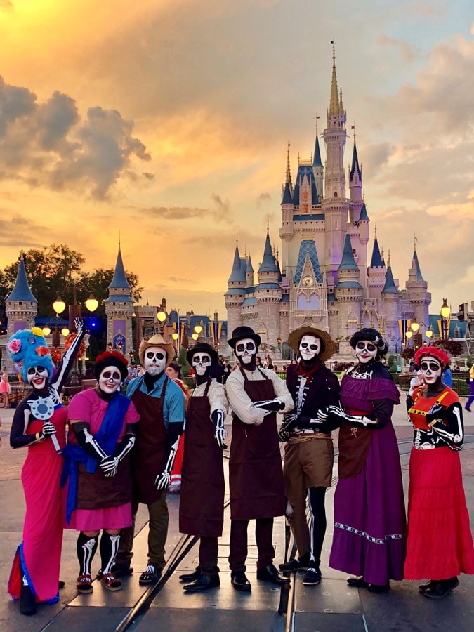 Cast members Dress Up as Disney•Pixar’s “Coco” for Mickey’s Not-So-Scary Halloween Party