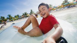 Child at Castaway Cay