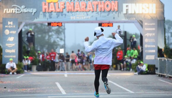 Finisher in the runDisney Wine & Dine Half Marathon