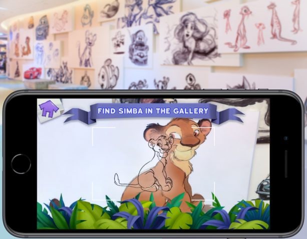 Play Disney Parks Mobile App: Stories of the Enchanted Gallery at Disney’s Art of Animation Resort