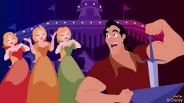 Disney Doodle: Gaston Seeks Accolades in Fantasyland