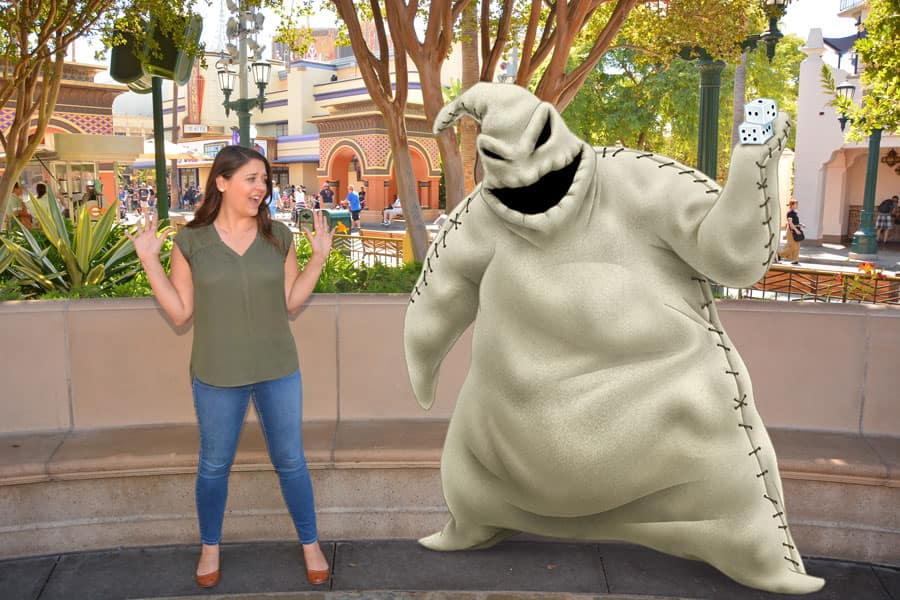 Oogie Boogie Magic Shot on Buena Vista Street at Disney California Adventure park