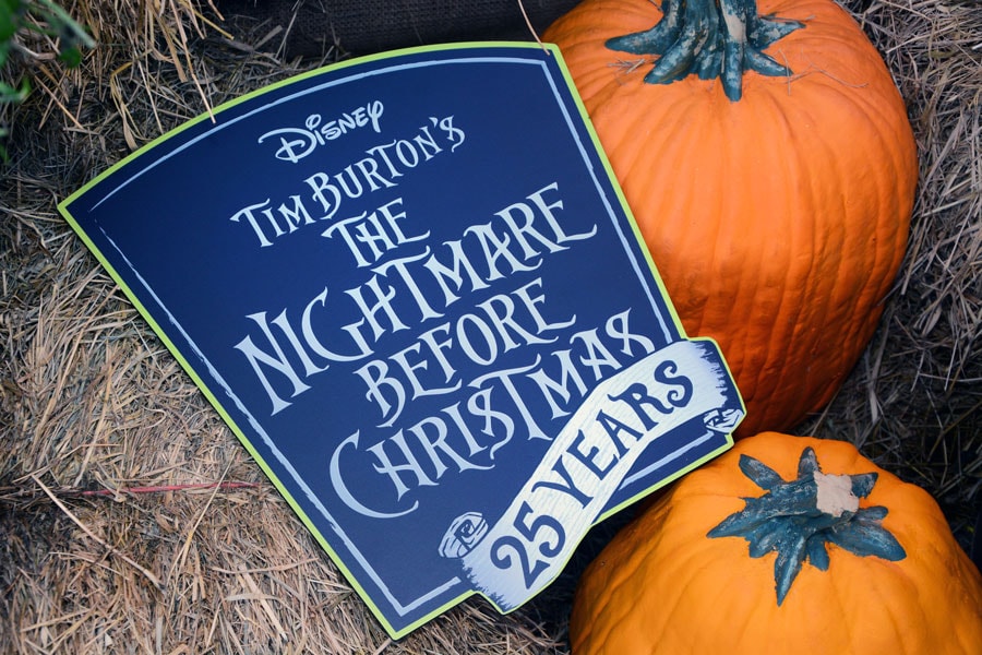 Special prop to commemorate the 25th anniversary of “Tim Burton’s The Nightmare Before Christmas”
