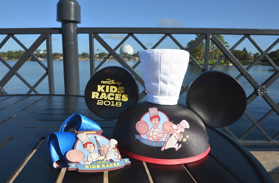 2018 Disney Wine & Dine Half Marathon Weekend Merchandise - Special ear hat designed for the runDisney Kids Races