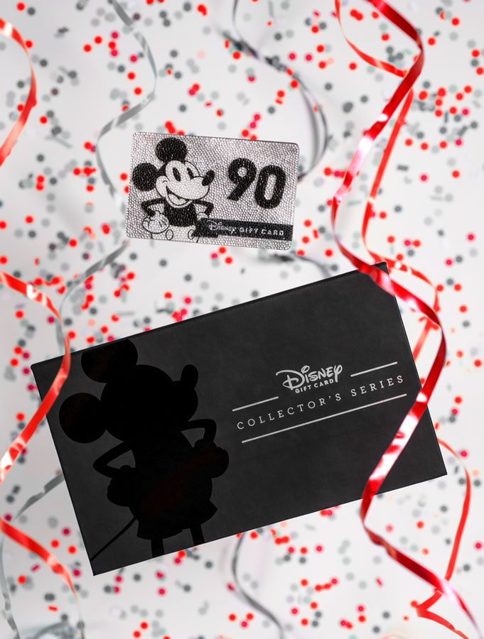 Disney Gift Card Collector’s Series card and custom box