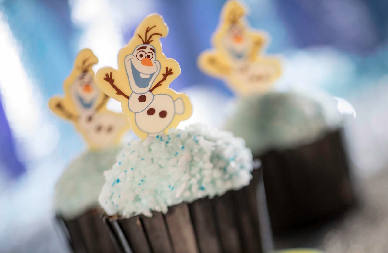Olaf Cupcake for Flurry of Fun at Disney’s Hollywood Studios