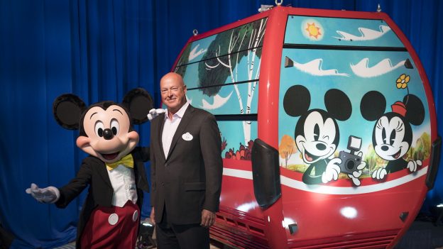 Mickey Mouse, Bob Chapeck and a Skyliner