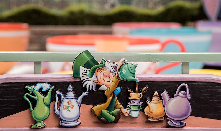 Mad Tea Party at Disneyland Park
