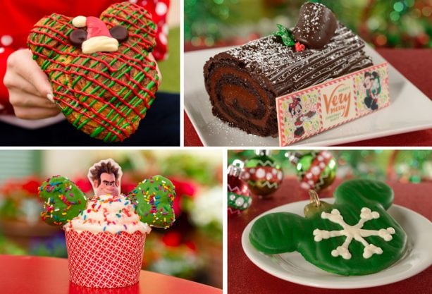 Desserts at Main Street Bakery for Mickey’s Very Merry Christmas Party at Magic Kingdom Park
