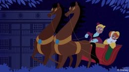 Disney Doodle: ‘Once Upon A Wintertime’ Characters Sleigh at the Walt Disney World Resort