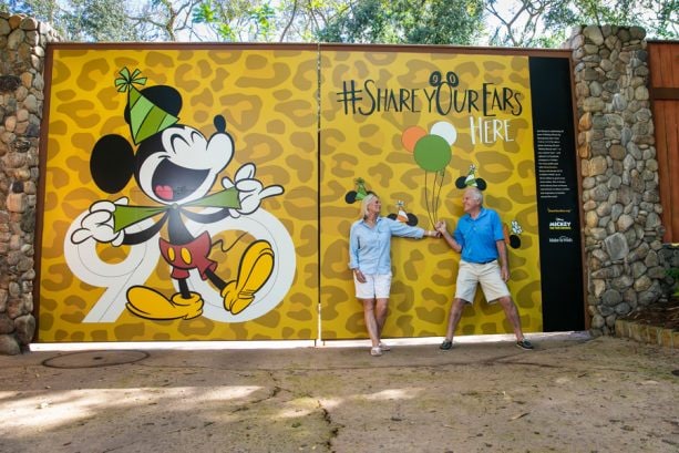 #ShareYourEars wall at Disney's Animal Kingdom