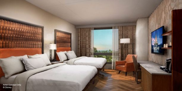 Room at Gran Destino Tower at Disney’s Coronado Springs Resort