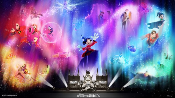 Artist rendering of Wonderful World of Animation at Disney's Hollywood Studios