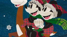 Mickey & Minnie Mouse 2018 Holiday Wallpaper 640x960