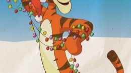 Tigger 2018 Holiday Wallpaper 640x960