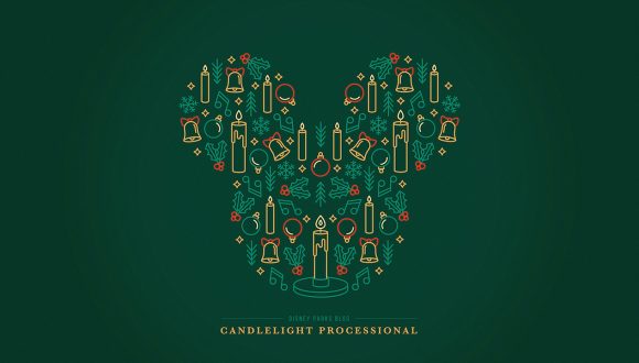 ‘Candlelight Processional’-Inspired Digital Wallpaper