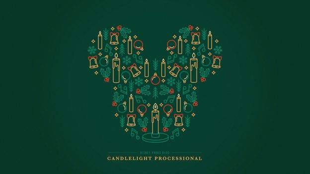 ‘Candlelight Processional’-Inspired Digital Wallpaper