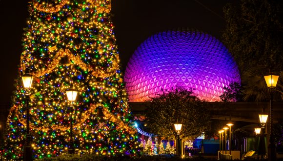 Holidays Shine at Epcot