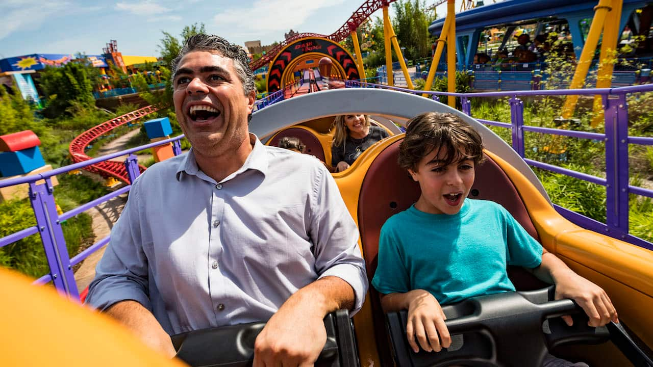 DisneyMagicMoments: Go! Go! Go! for a Ride on Slinky Dog Dash at Disney's Hollywood  Studios